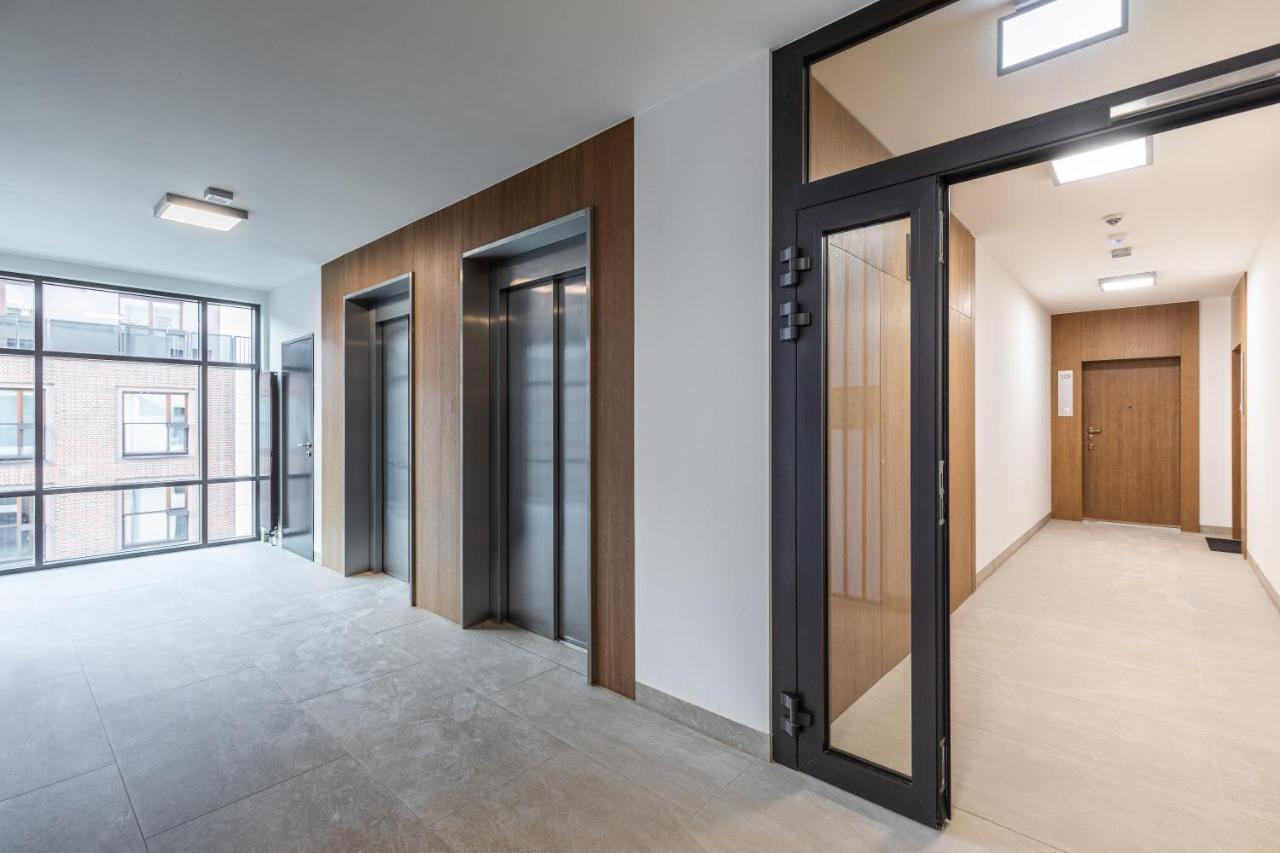 Ferienwohnung Superapart Sierakowskiego 4 Warschau Exterior foto