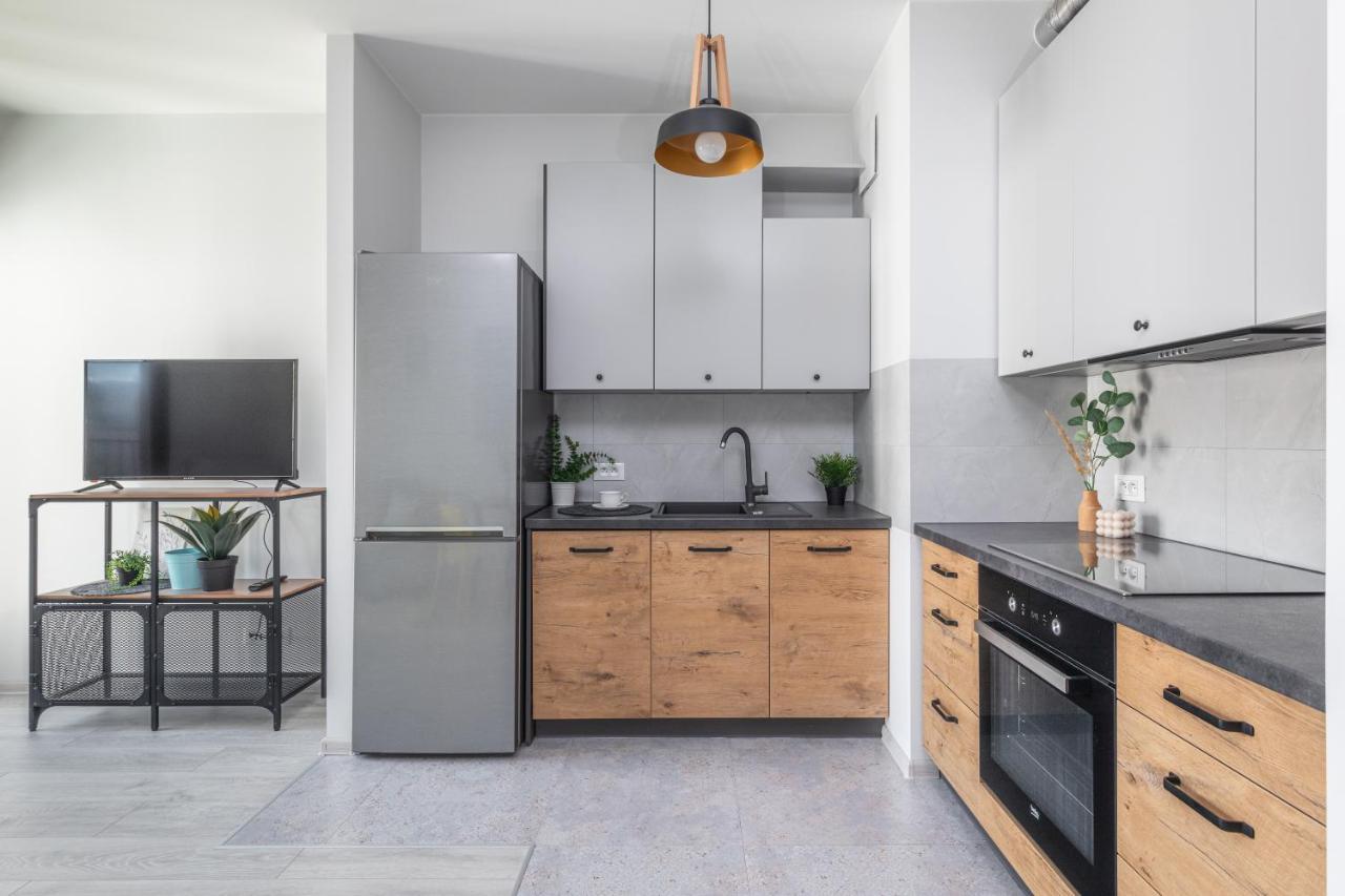 Ferienwohnung Superapart Sierakowskiego 4 Warschau Exterior foto